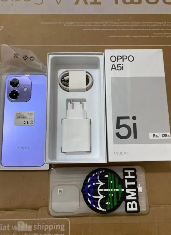 Promo AKHIR TAHUN‼️OPPO A5i (4+4/128) Promo hp baru, segel dan murah.