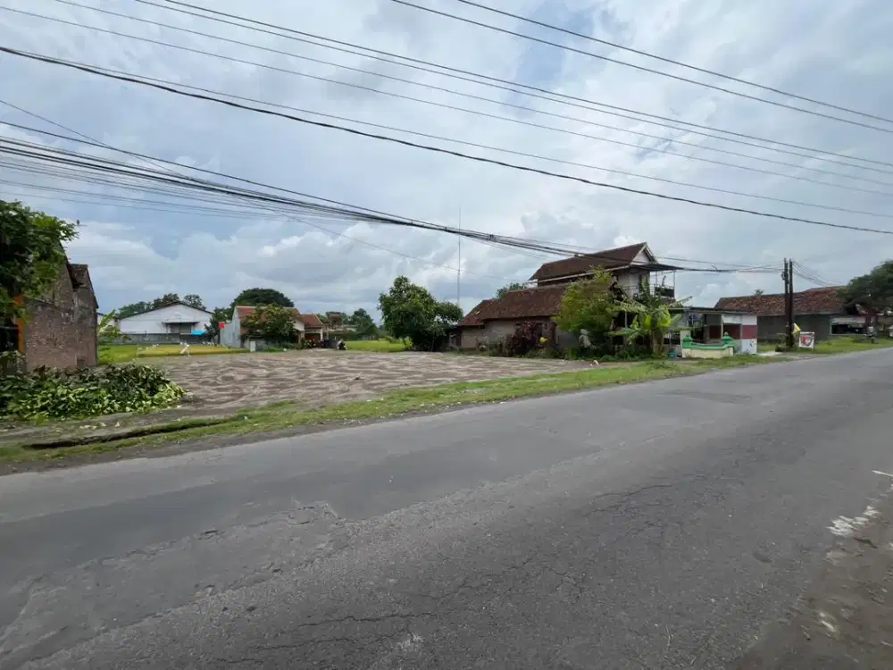 Jual Tanah Jogja Tepi Aspal di Kalitirto Dekat Jl Solo Jogja