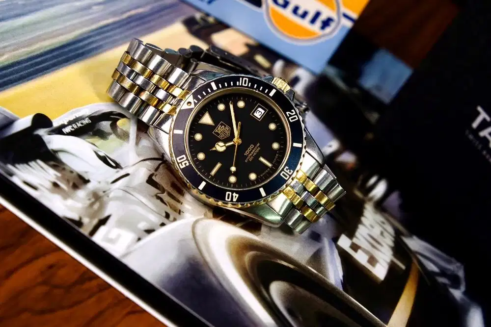 Tag Heuer 1000 Professional Gold