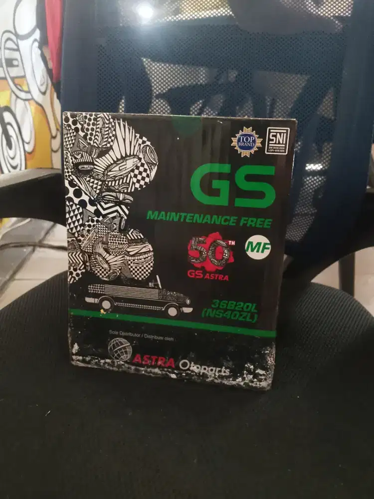 AKI GS ASTRA NS40ZL BARU