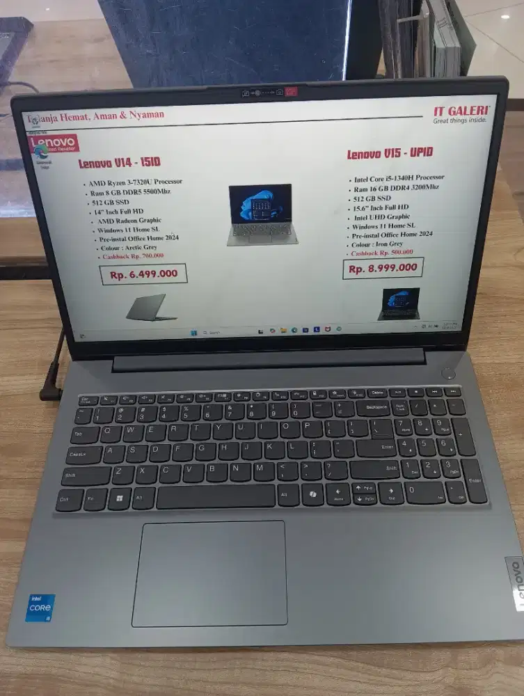 KREDIT LAPTOP Lenovo V15-UPID
