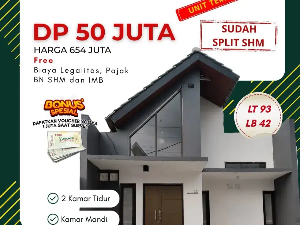 Dijual rumah baru cluster SHM siap huni di Cipadung Cibiru dkt Ujungberung
