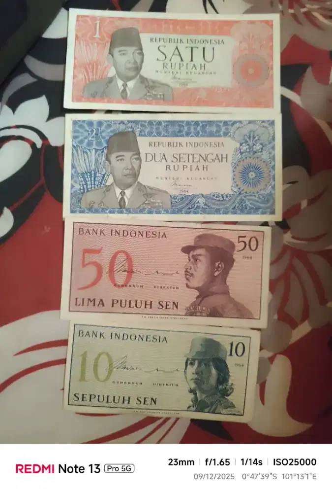 Dijual uang kuno 1964,kondisi baru