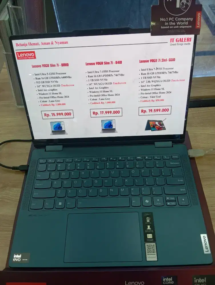 KREDIT LAPTOP Lenovo YOGA Slim 7i - DMID