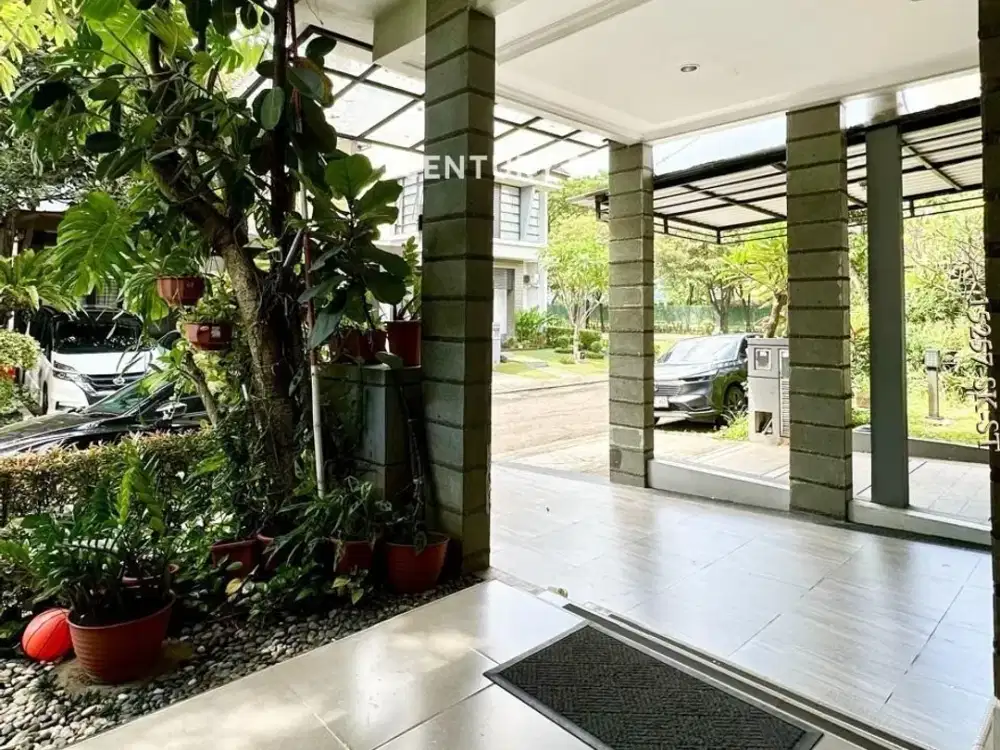 Dijual rumah siap huni & furnished dalam Cluster di Sektor 9 Bintaro