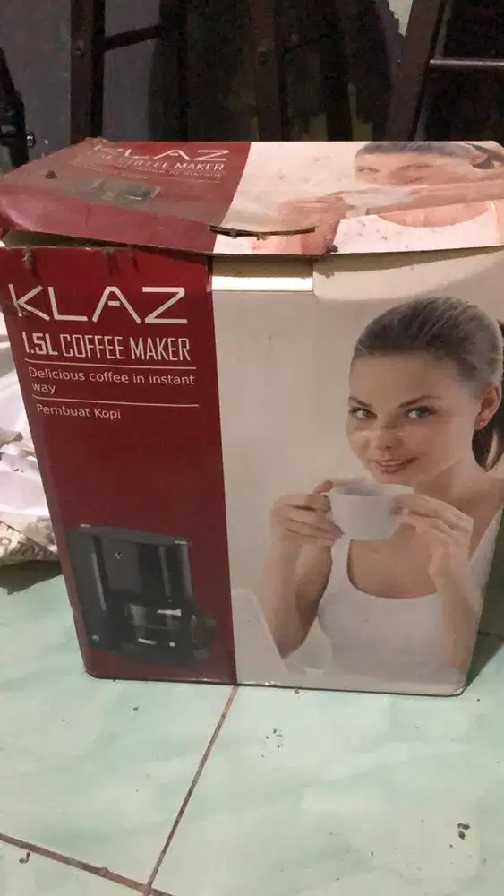 FOR SALE KLAZ COFFE MAKER 1.5L