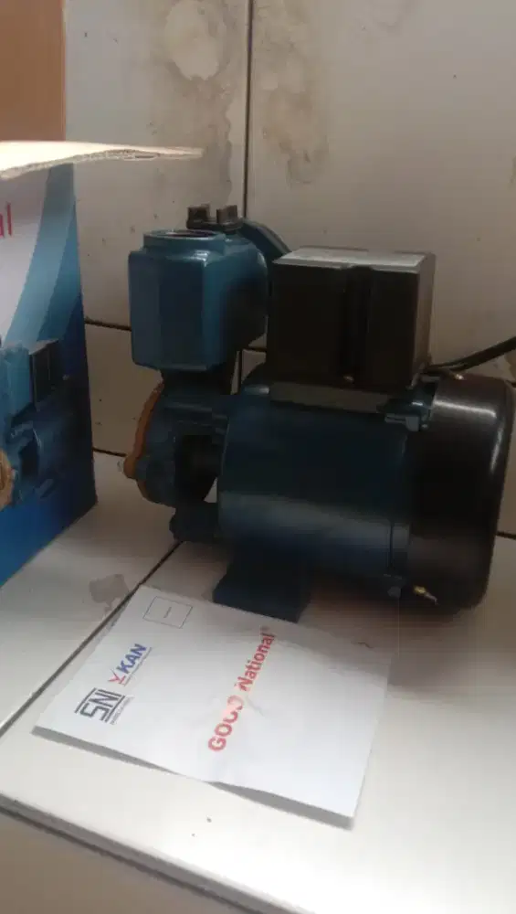 Pompa air masih original mulus