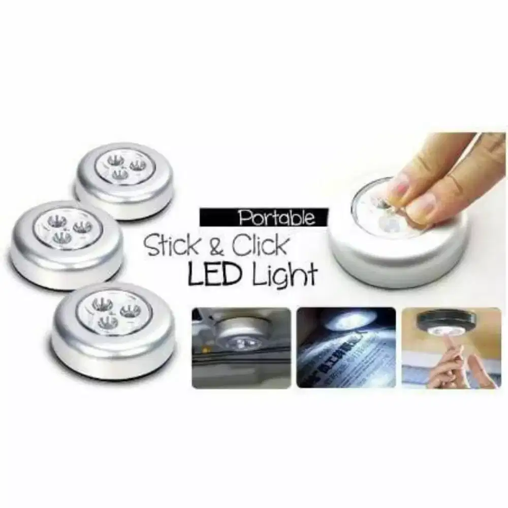 Lampu tempel (tersedia banyak pilihan)