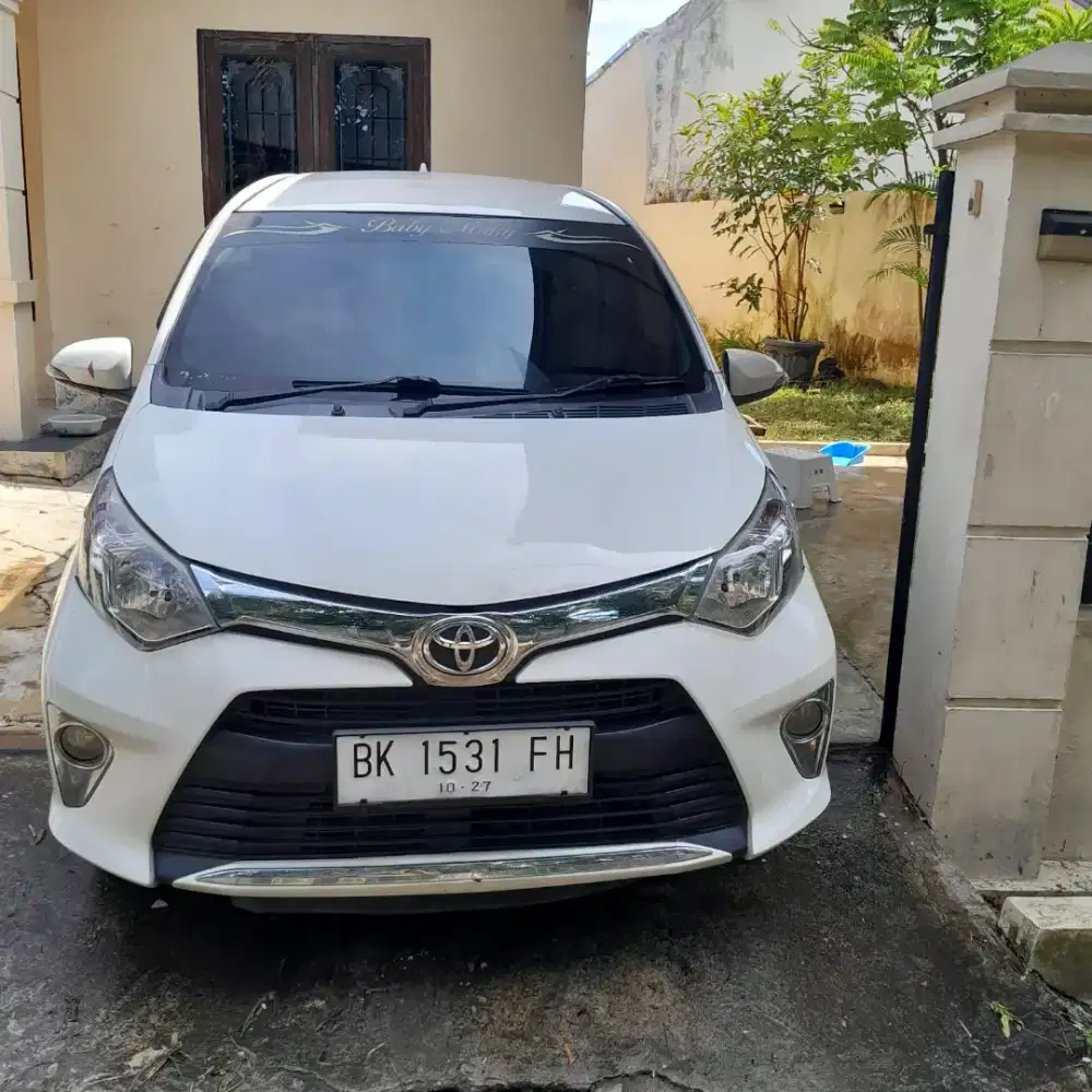 Di jual mobil calya G metic tahun 2017