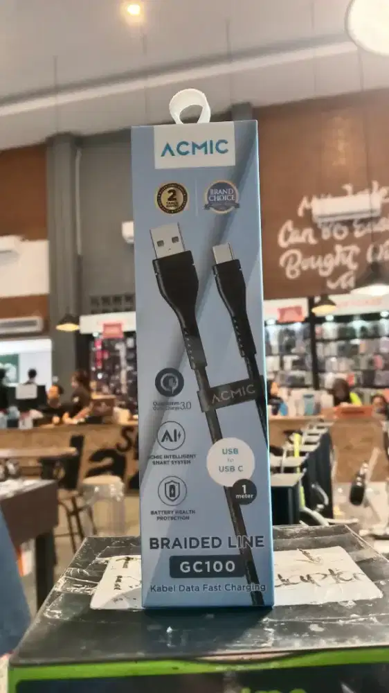 ACMIC GC100 Braided Data Charging USB Type C Cable
