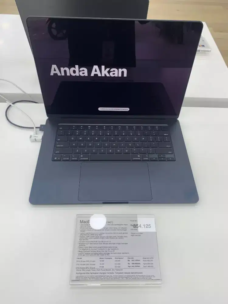 MacBook air 15 inci melayani cicilan tanpa dp bisa sampai free 2x
