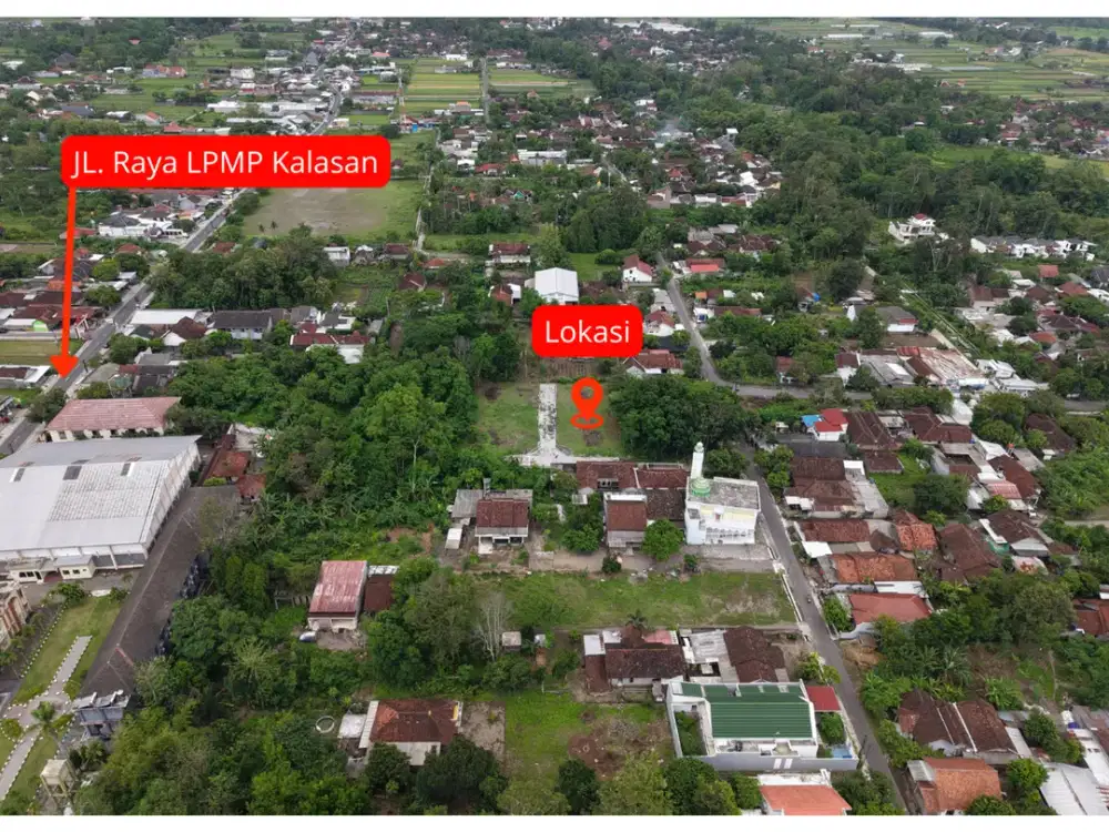 Dekat Jalan Jogja Solo Tanah Siap Bangun 300 Jutaan