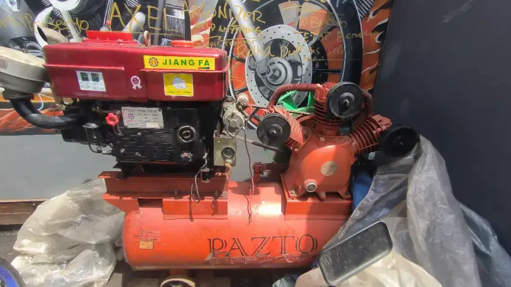 Kompresor angin pazto 10pk diesel