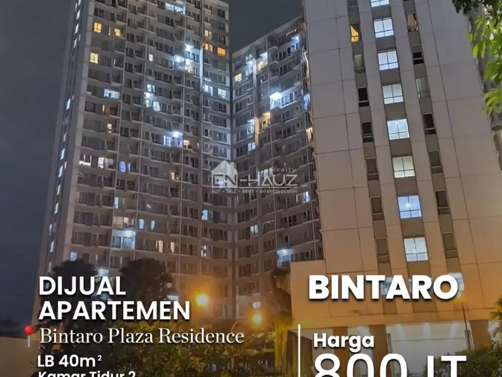 Dijual Apartemen Bintaro Plaza Residence Tower Altiz - Tangerang Selat