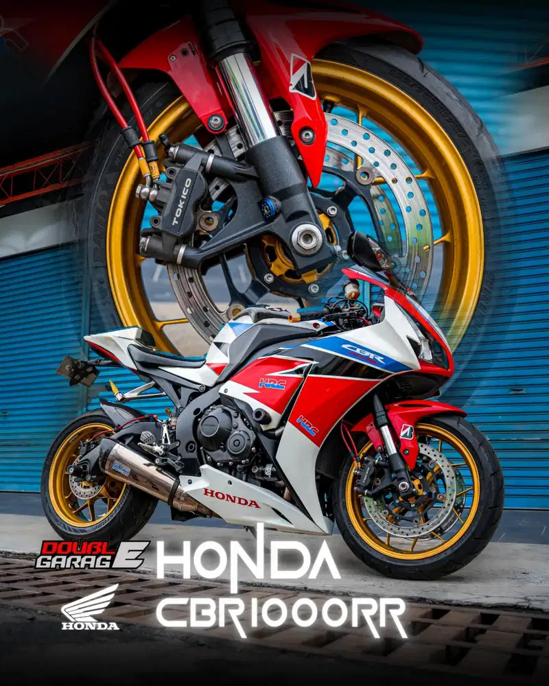 HONDA CBR 1000 CBR1000 MERAH 2012 SUPER SPORT