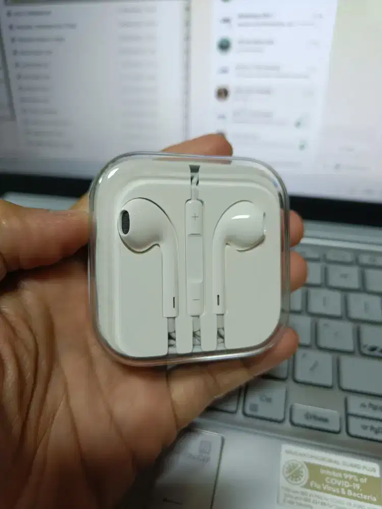 Headset iPhone 6s Plus Jack 3.5 Pasti Original