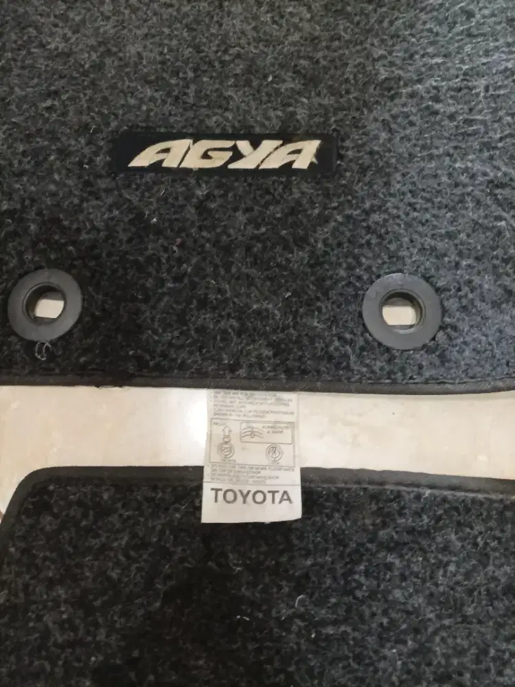 Karpet mobil agya 2016 ori copotan