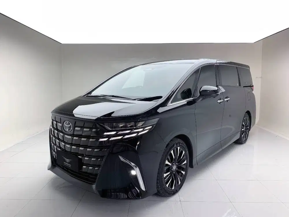 TOYOTA ALPHARD 2024 BLACK ON BLACK