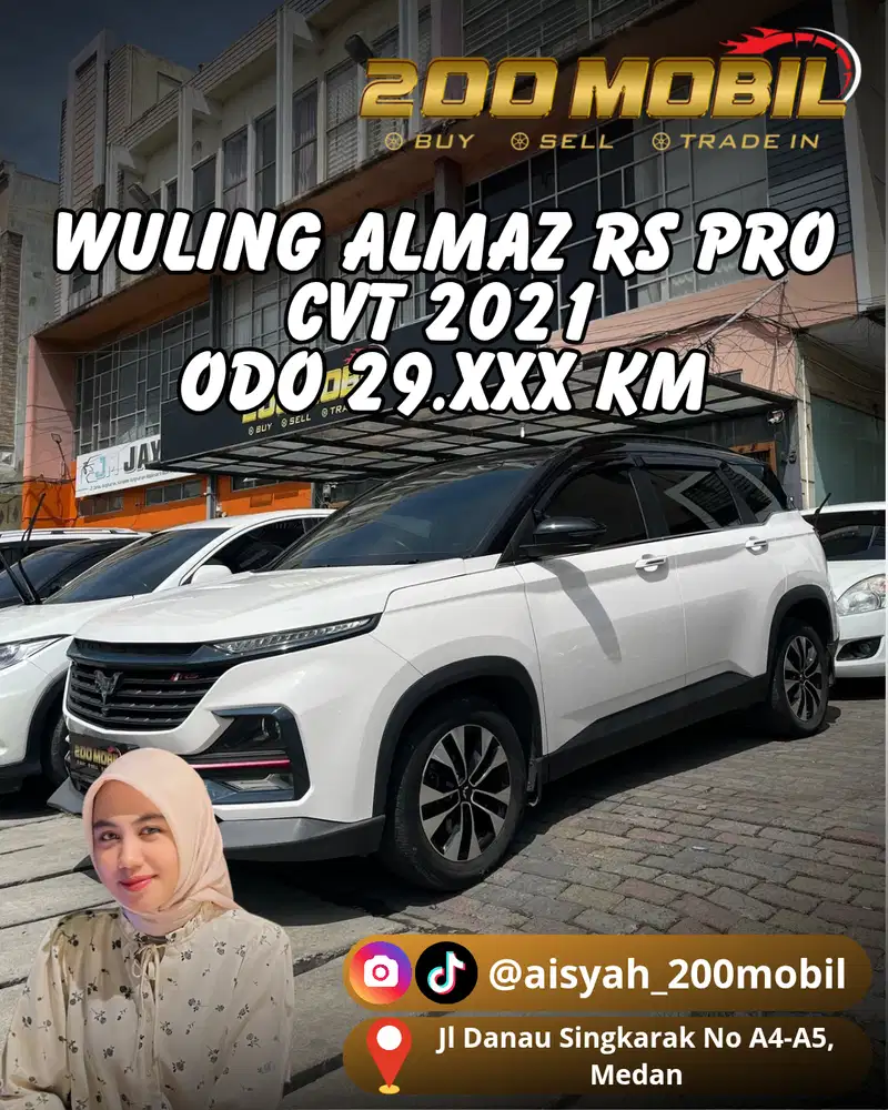 Wuling Almaz RS Pro Cvt 2021