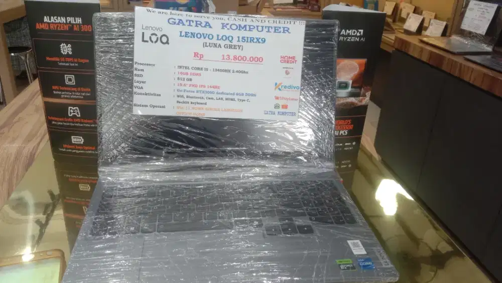 Laptop LENOVO LOQ 15IRX9 (LUNA GREY)