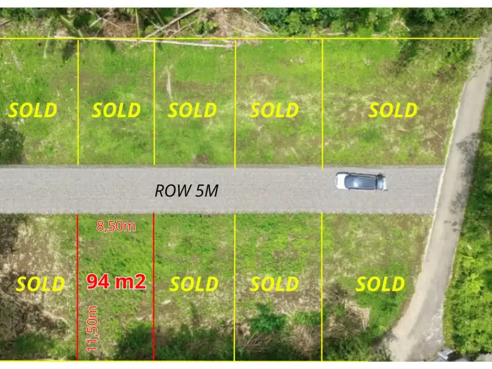 Tanah Murah Di Jogja Area Pemda Sleman 100 Jt-an