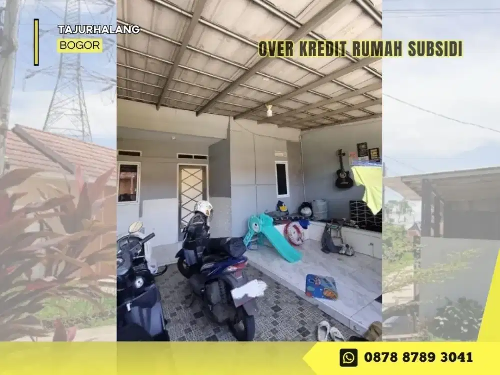 Over Kredit Rumah Subsidi dkt Stasiun di Perum Amarta Residence