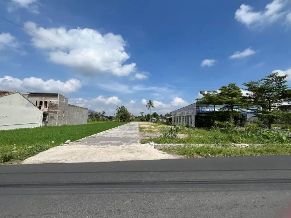 Tanah Jogja Murah di Banyuraden Dekat Jl Jogja Wates