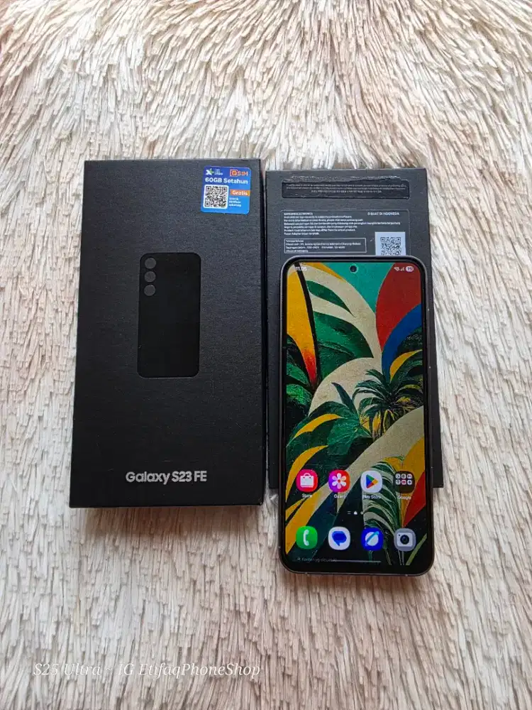 256GB Samsung S23 FE Fulset Ori GaransiResmi Galaxy S23fe S 23 23fe 5G
