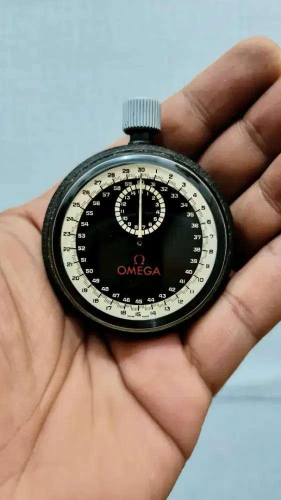 Jam Omega Mechanical Stopwatch Professional bukan Mido Rado Tissot
