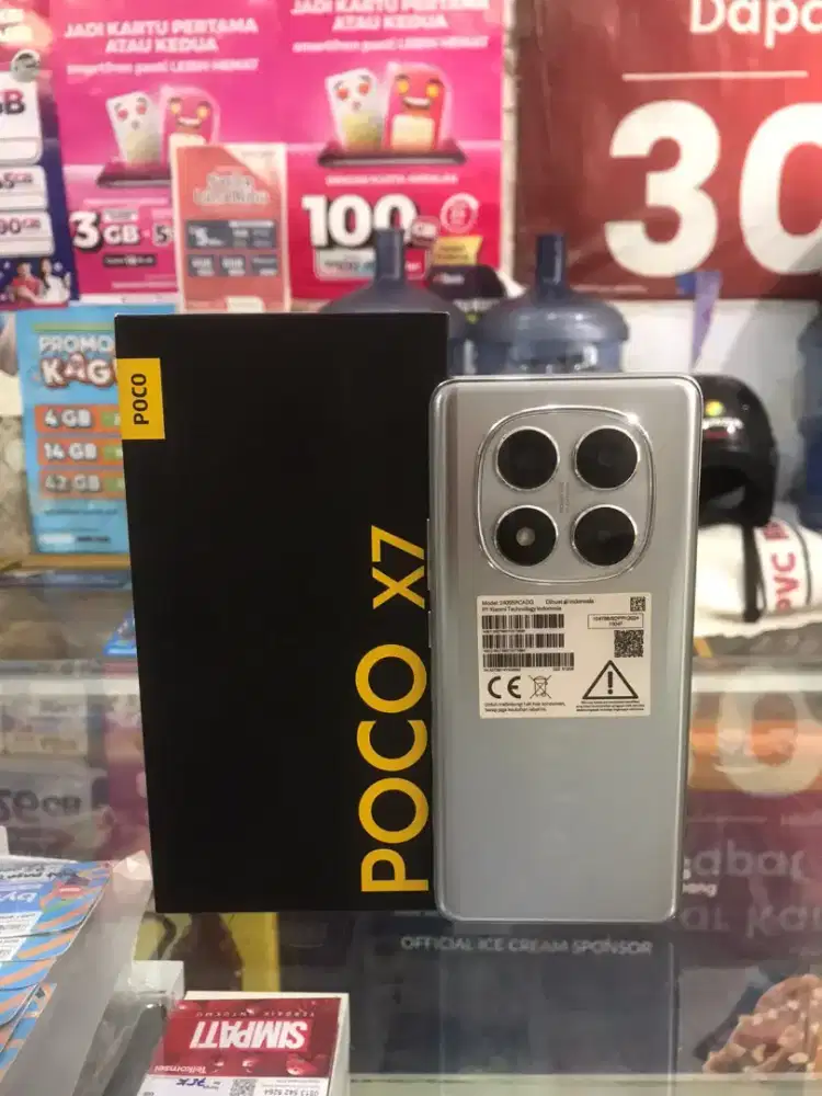 Poco X7 5G  ram 12+6/512gb lengkap