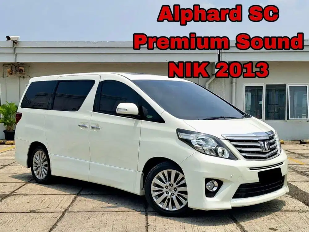 Toyota Alphard SC PS Premium Sound 2013