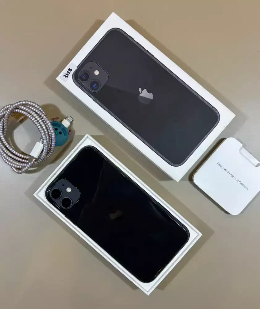 Jual Santai iPhone 11 Basic Warna Black 64GB iBox Kondisi Mulus