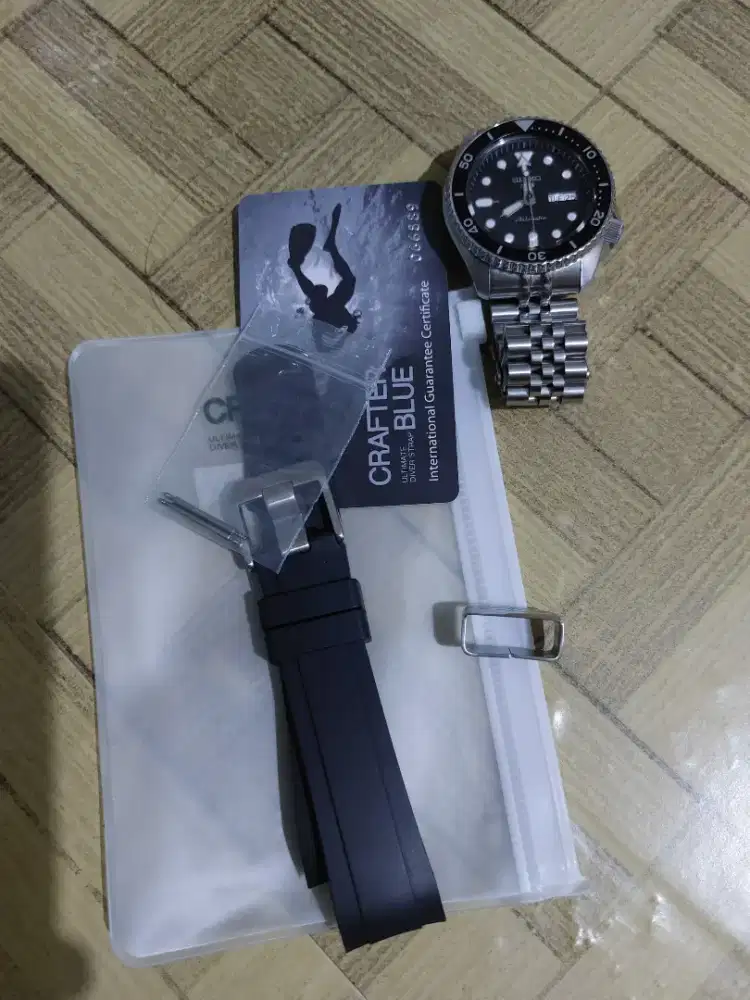 Strap jam tangan crafter blue