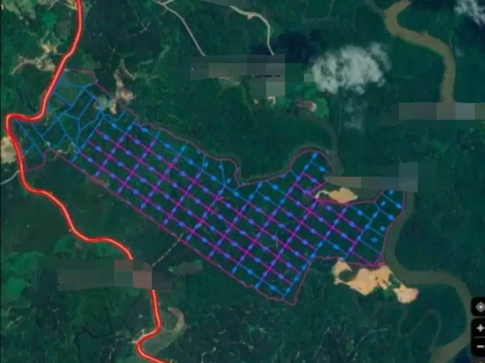 DIJUAL TANAH 100 Ha di PEMALUAN PENAJAM PASER UTARA – HM