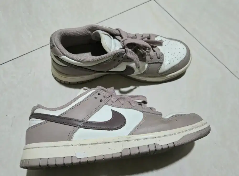 Sepatu Dunk low diffused taupe 37,5 original