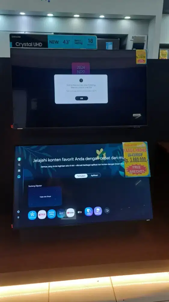 PROMO ELEKTRO FIAR CICILAN TV SAMSUNG 43 INC BUNGA 0% TANPA DP