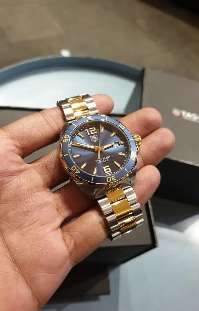 ORIGINAL TAG Heuer Formula 1 Blue Gold 41mm