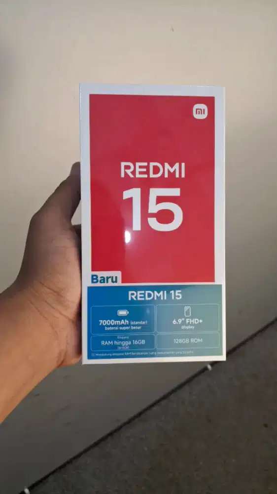 Redmi 15 8/128 Segel