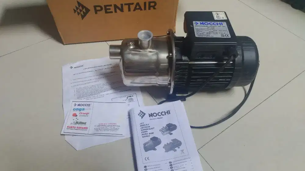 Dijual Mesin pompa air stainless  NOCCHI baru