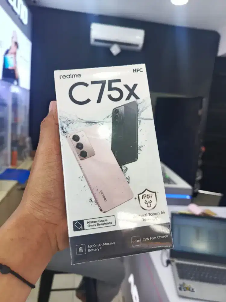 REALME C75X RAM 8/256 PROMO TERMURAH 128GB GARANSI 1 TAHUN