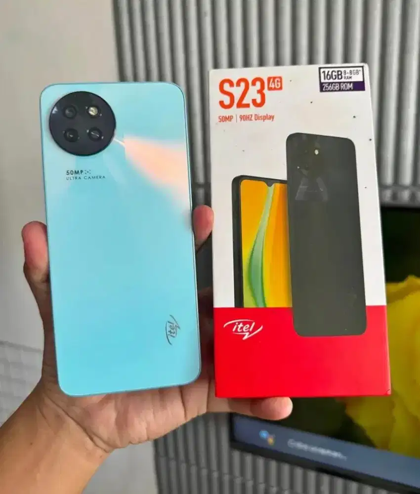 Itel s23 Ram 8+8/256 Fullset 
Nominus mulus 
Sinyal 4G aman