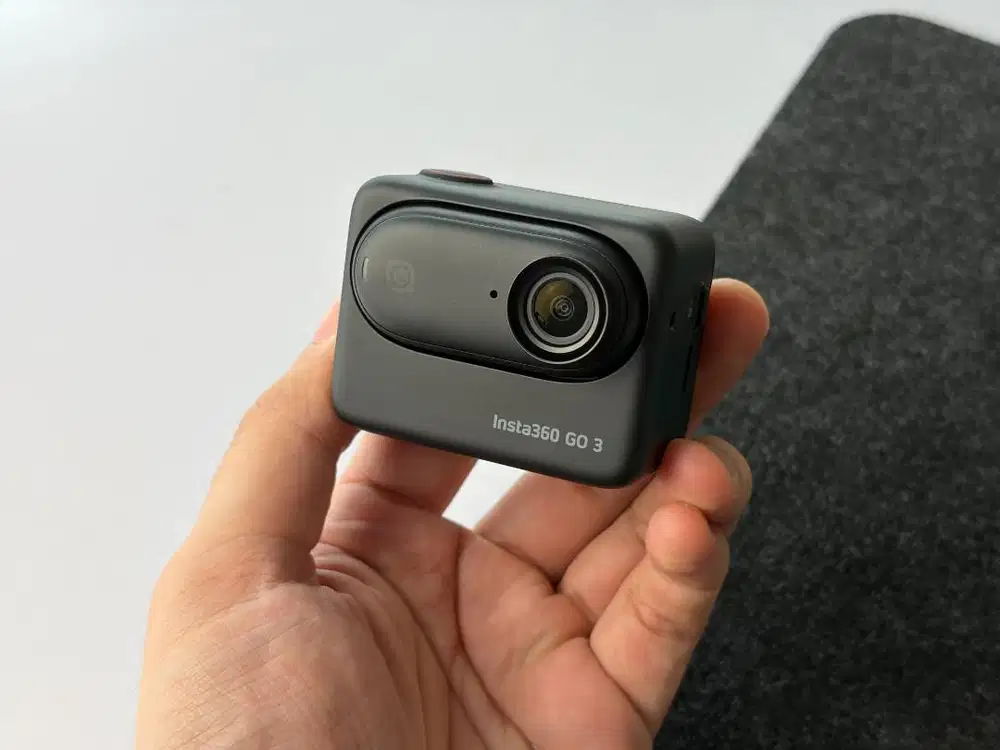 Insta360 GO 3 Black 128GB Second Fullset Mulus