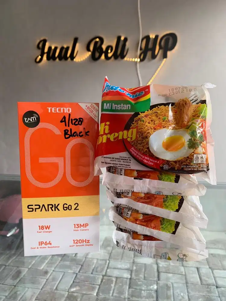 Tecno Spark Go 2 8/128 Kondisi New/Segel Garansi Bisa tukar tambah
