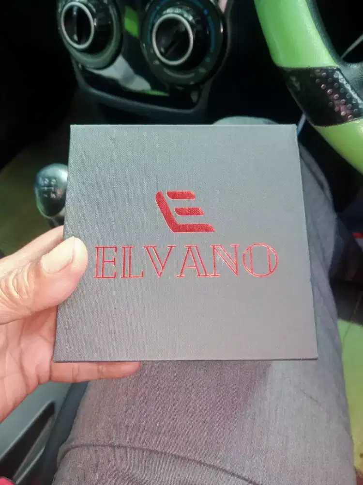 Jam tangan pria elvano hitam