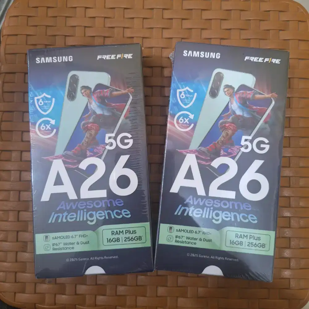 Ready!! Samsung A26 5G ram 8/256gb new Garansi resmi 1 tahun