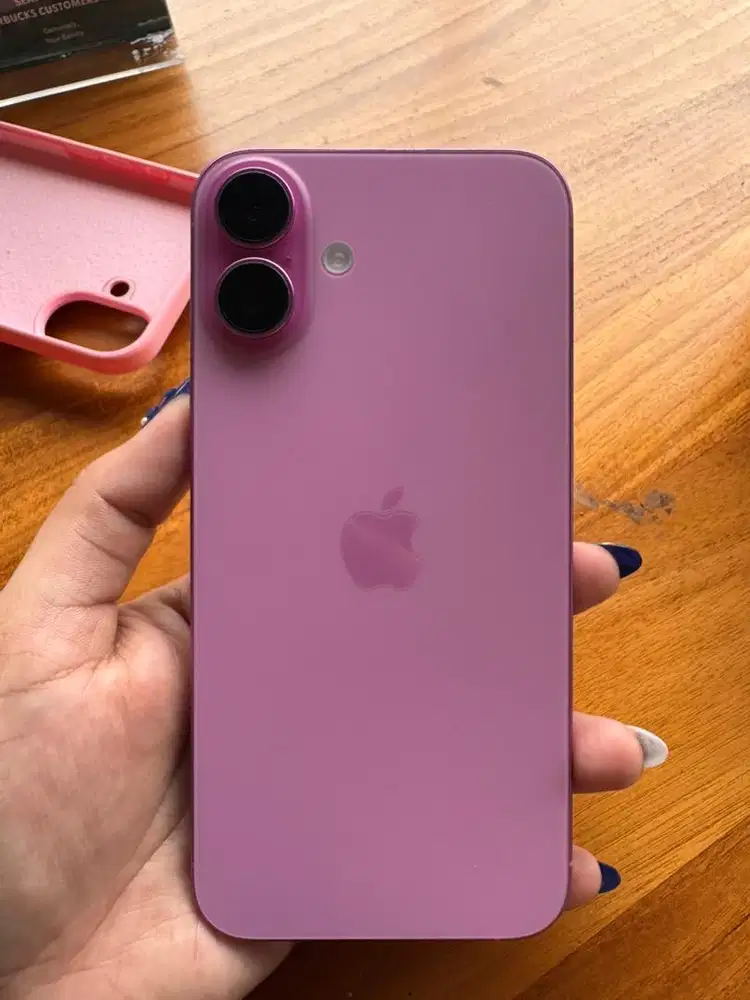 IPHONE 16 PLUS 128GB WARNA PINK PEMAKAIAN PRIBADI P