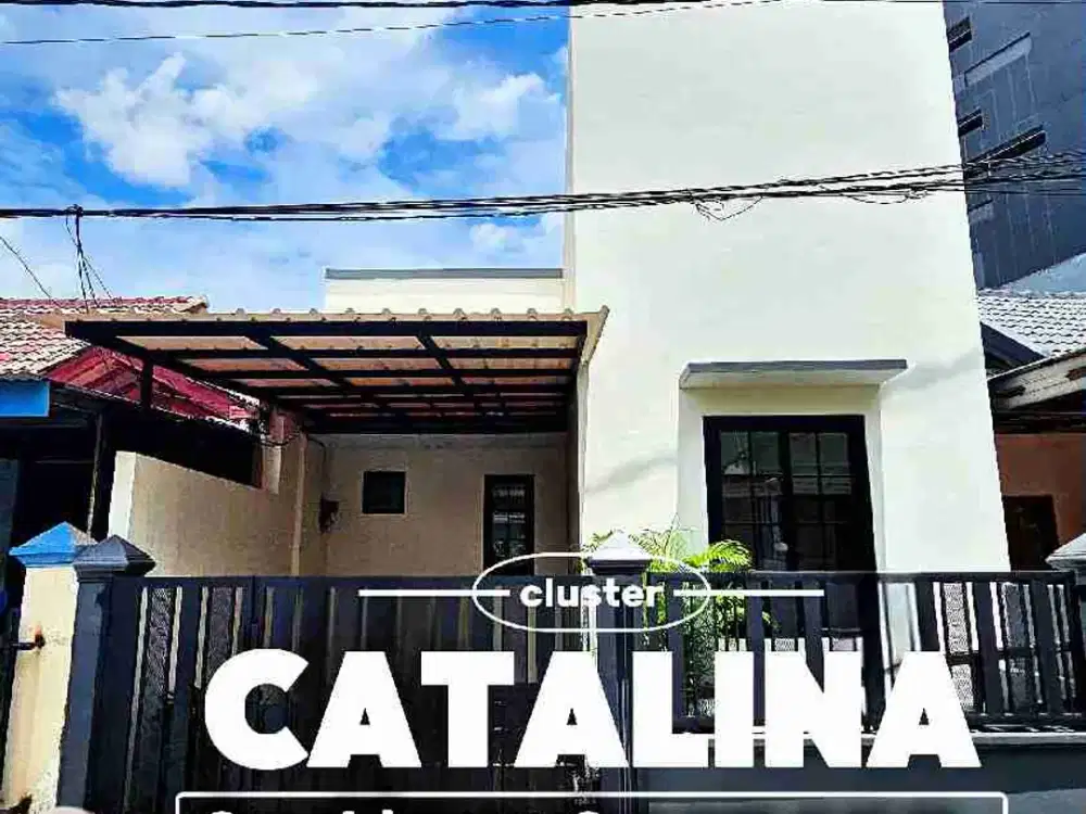 brand new rumah siap huni 3 Kamar di belakang mall cartenz gading serpong