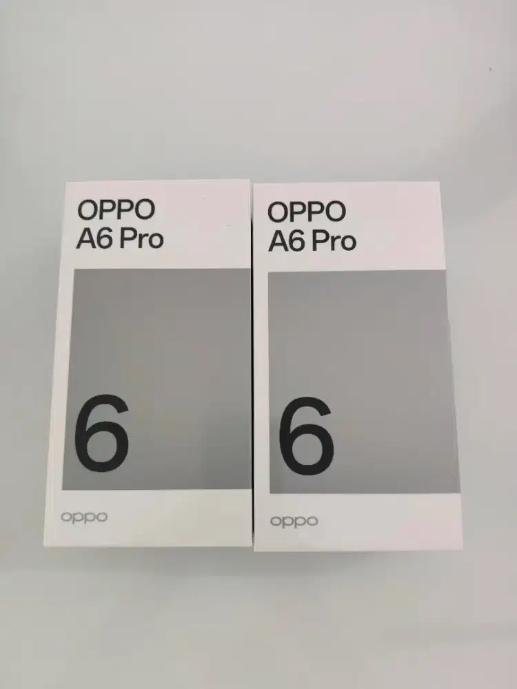OPPO A6PRO RAM 16/256 16/128 GB GARANSI RESMI NO REPACK