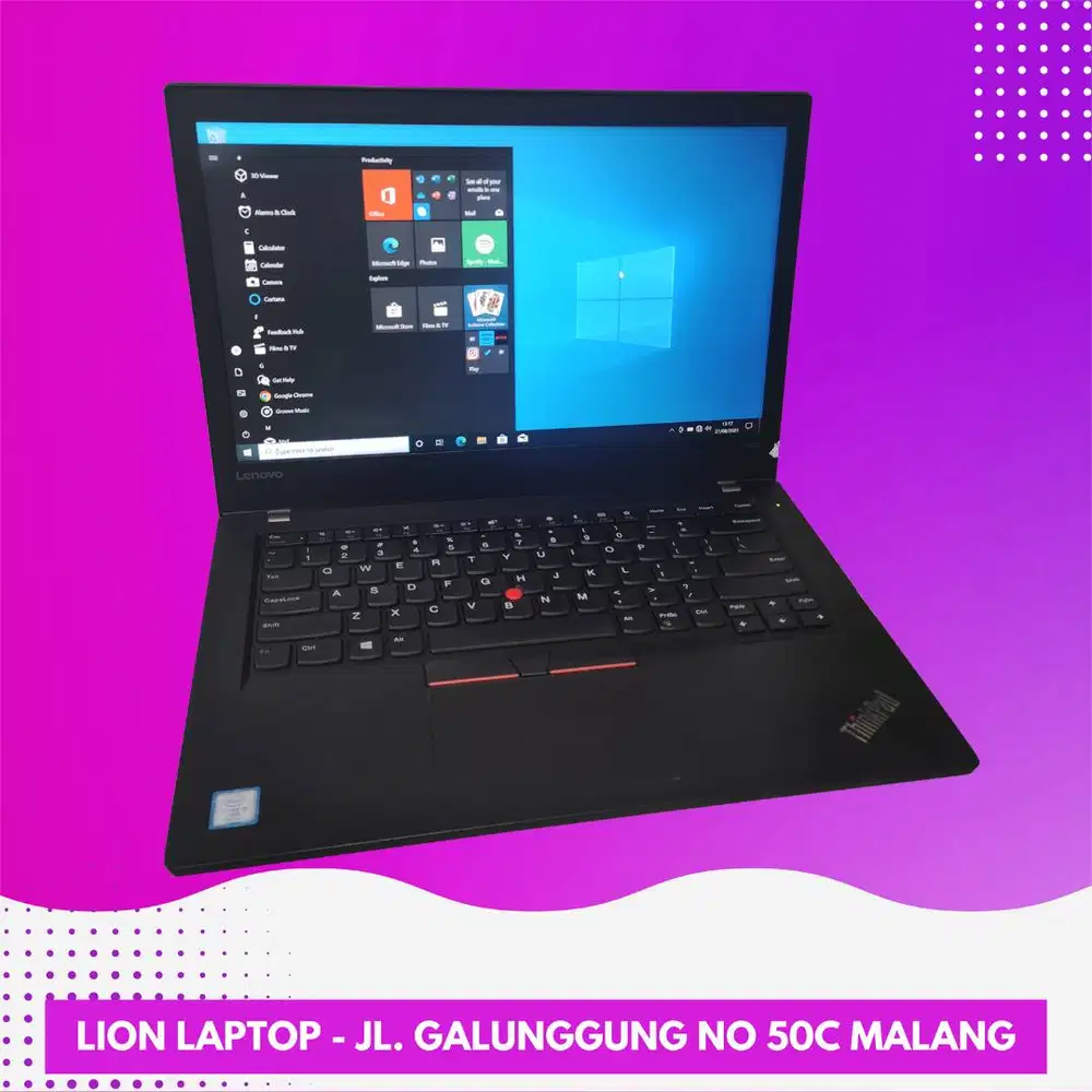 RAM 16GB Core i5 Gen7 SSD 256GB Lenovo Thinkpad T470 [09|12]