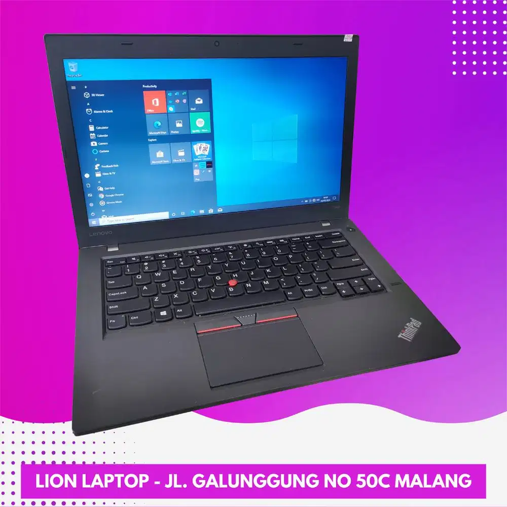 RAM 8GB Core i5 SSD 256GB Lenovo Thinkpad T460 [09|12]